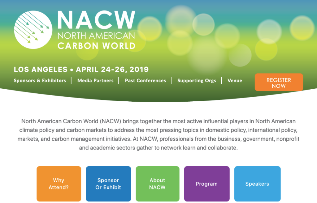 Past Conferences NACW conference North American Carbon World